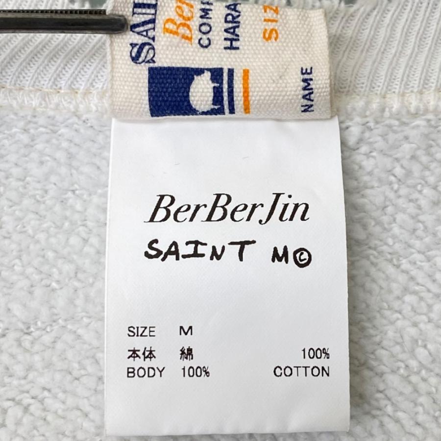 SAINT MICHAEL × BERBERJIN 25SS BJ_CREW NECK SWEAT YOUNG Mサイズ
