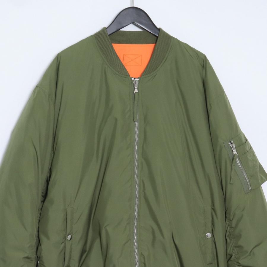 MLVINCE REVERSIBLE LIMONTA DOWN MA-1 XLサイズ カーキ 859-10010003 