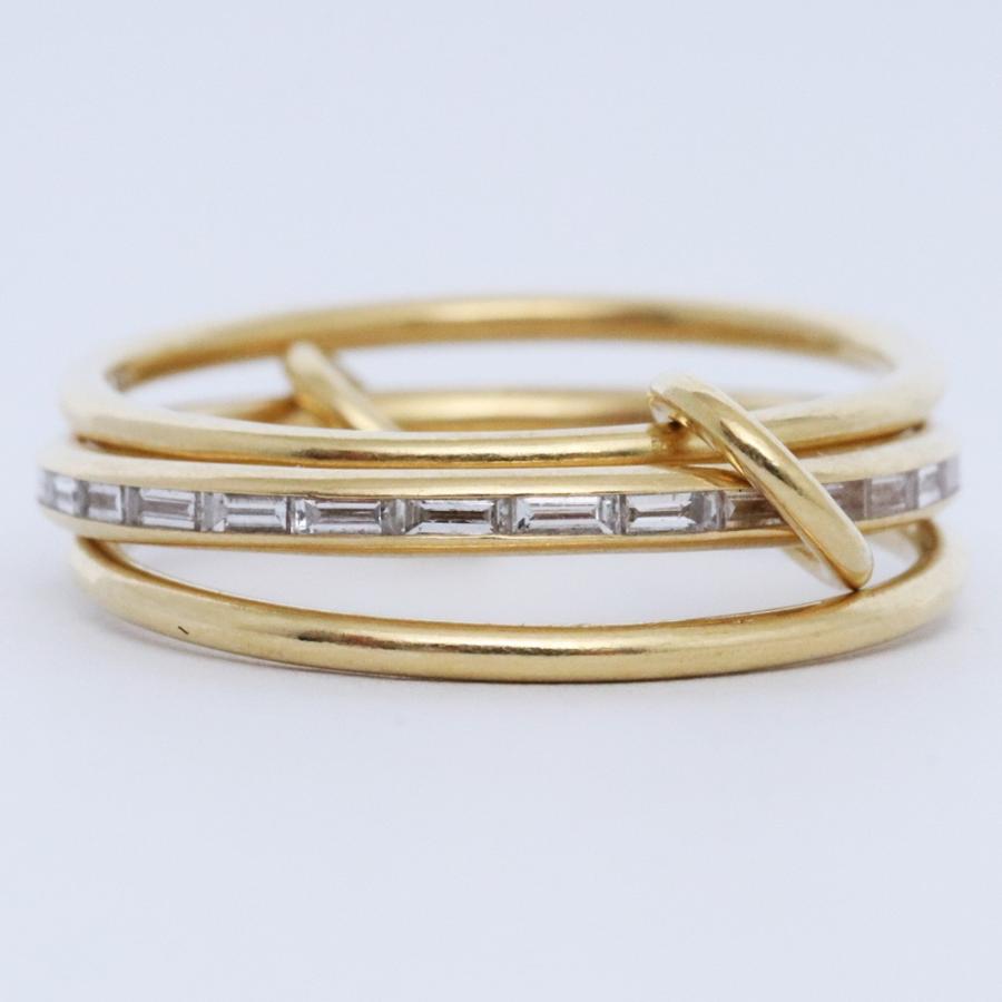 約13号 SPINELLI KILCOLLIN 18KYG ダイヤモンドリング イエロー