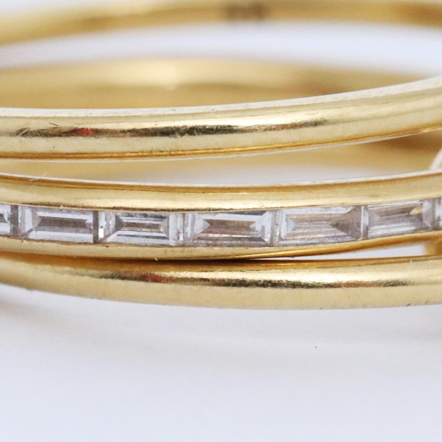 約13号 SPINELLI KILCOLLIN 18KYG ダイヤモンドリング イエロー