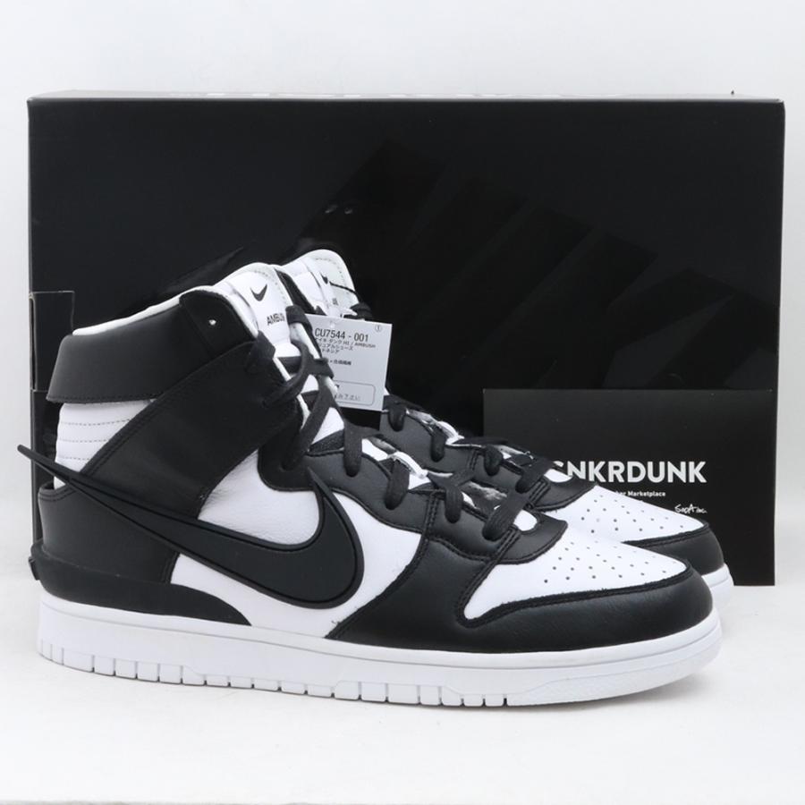 未使用 28cm NIKE × AMBUSH DUNK HIGH BLACK CU7544-001 ナイキ