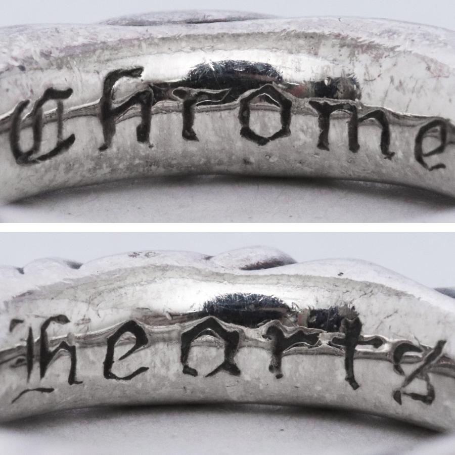 クロムハーツ スクロールバンドリング 7号 7号 CHROME HEARTS スクロールバンドリング シルバー クロムハーツ