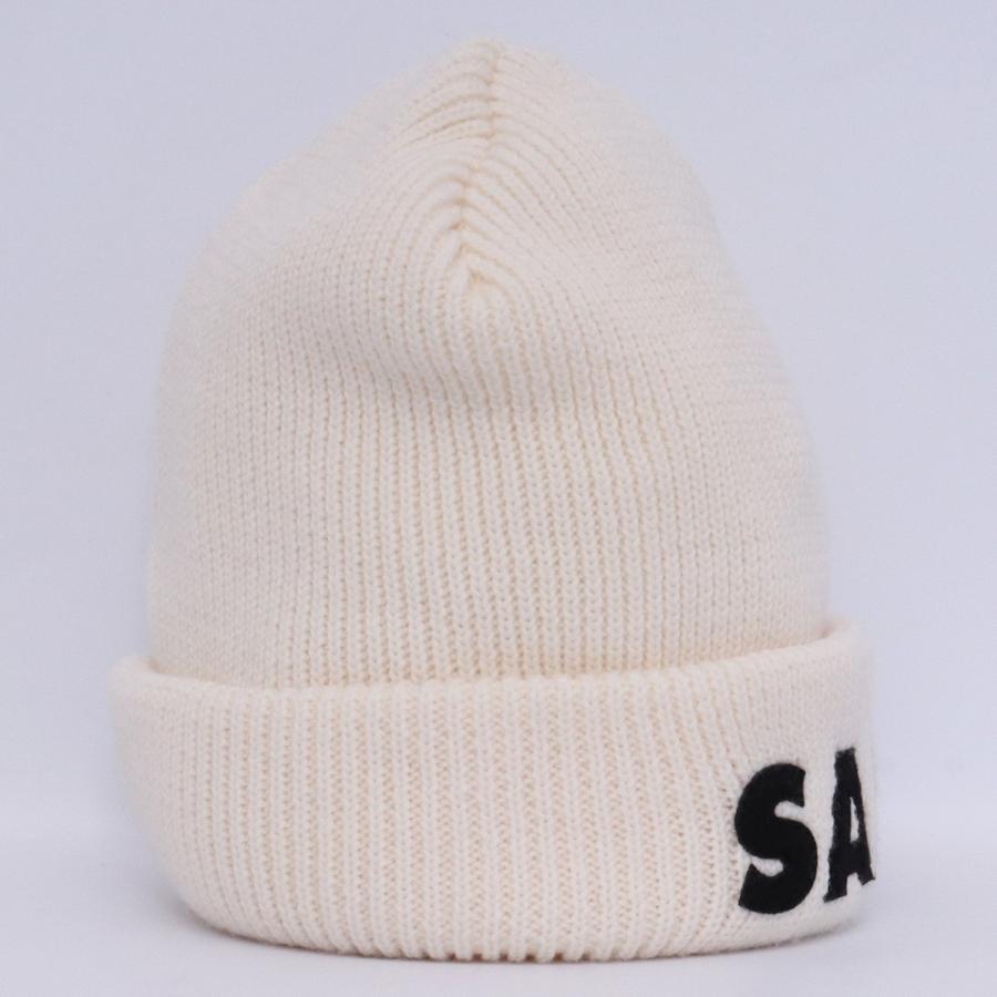 セントマイケル　SAINT ニット帽 ホワイト OS 中古・古着通販】SAINT MICHAEL (セントマイケル) KNIT CAP ホワイト