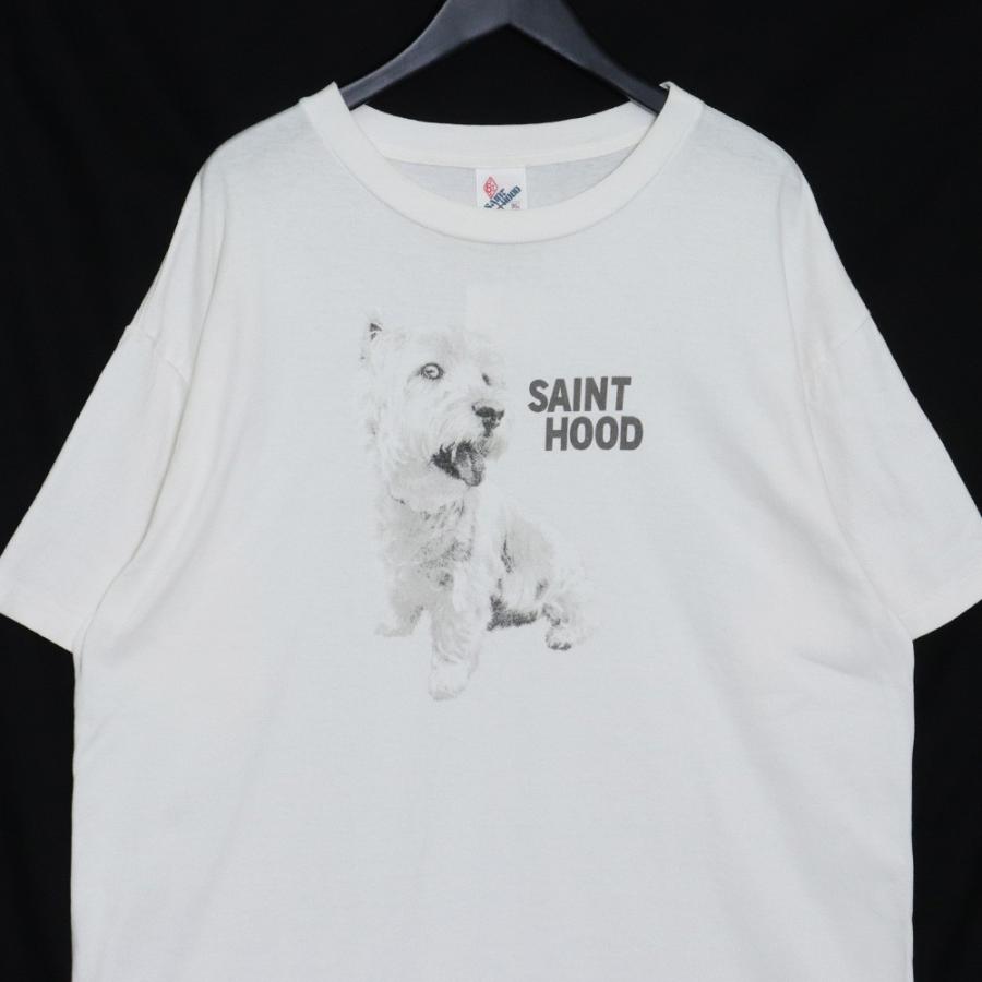 SAINT MICHAEL × NEIGHBORHOOD STHD SS TEE XLサイズ ホワイト SAINT MICHAEL × NEIGHBORHOOD STHD SS TEE XLサイズ ホワイト