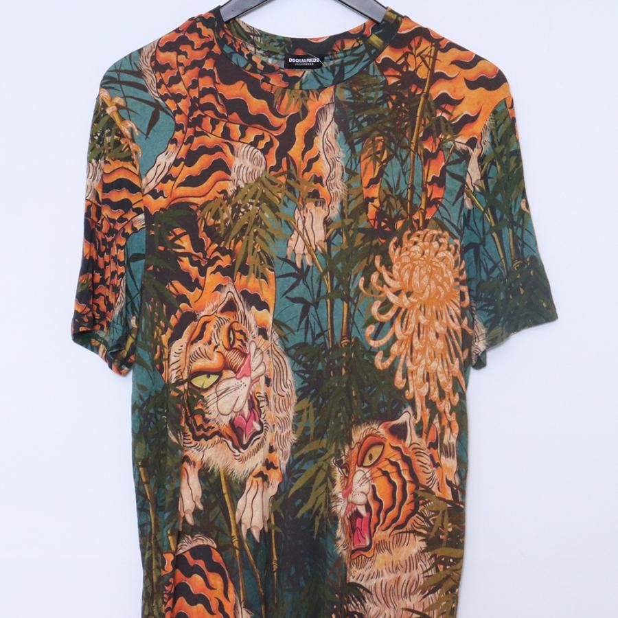 DSQUARED2 Tシャツ XLサイズ マルチカラー D9M203080 ディースクエアー