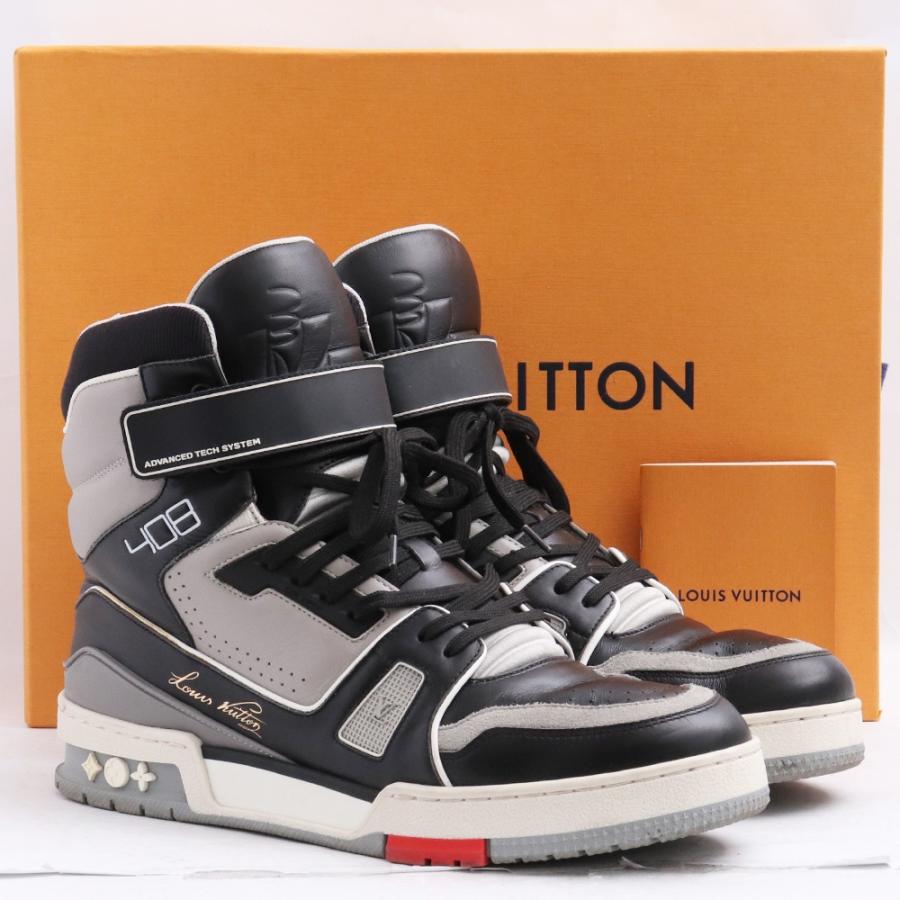 26cm相当 LOUIS VUITTON LVトレイナー ハイカットスニーカー サイズ7  