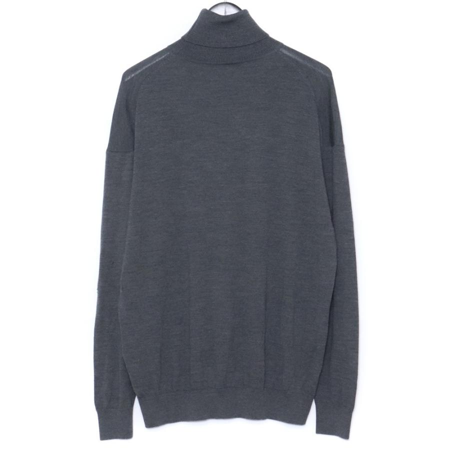 GRAPHPAPER High Gauge Neck Knit サイズ1 グレー GM203-80019B グラフ 