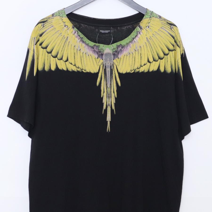 MARCELO BURLON Wings T-shirt Mサイズ ブラック マルセロブロン 
