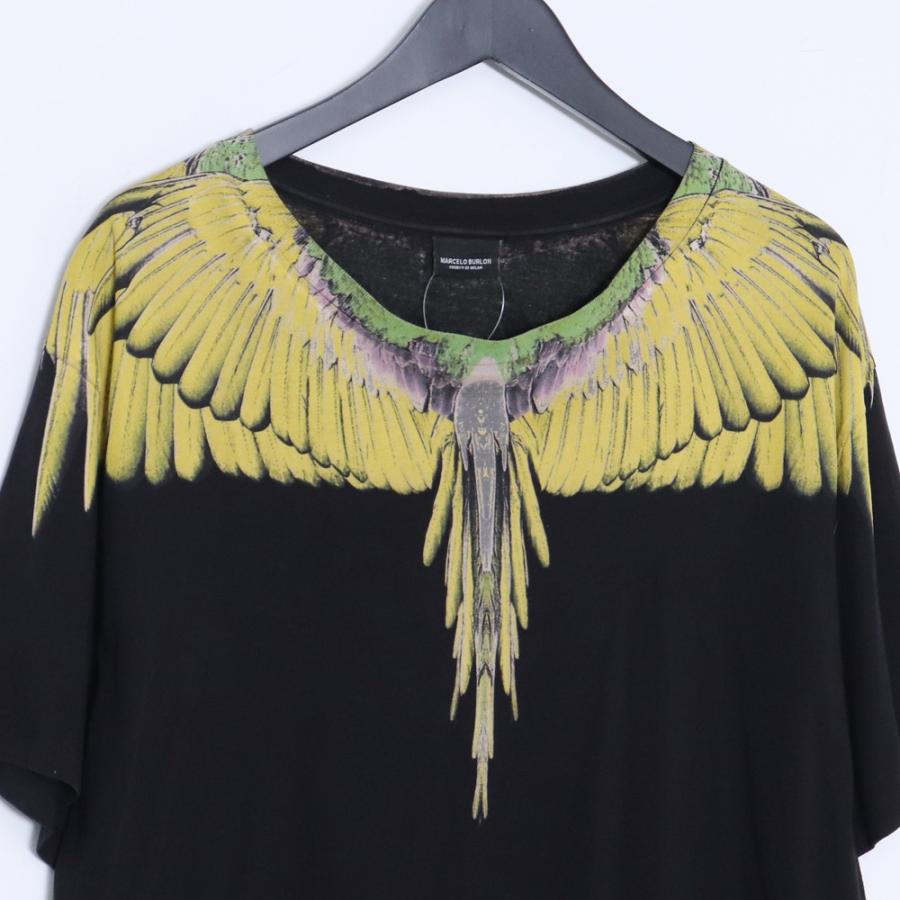 MARCELO BURLON Wings T-shirt Mサイズ ブラック マルセロブロン 