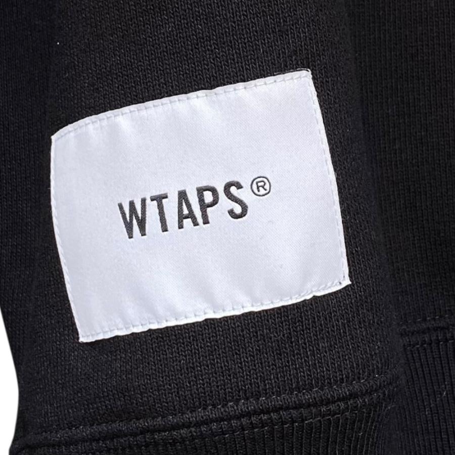 WTAPS 24AW ACADEMY SWEATER サイズ03 ブラック 242ATDT-CSM18 ダブル