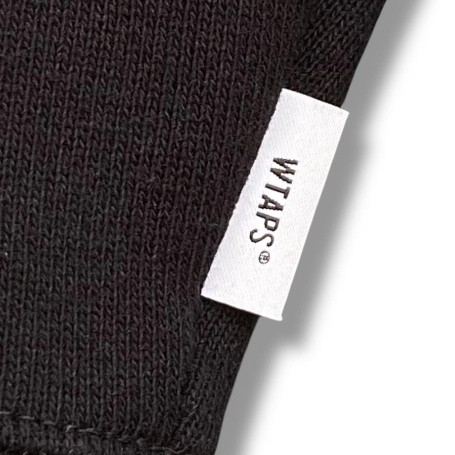 WTAPS 24AW ACADEMY SWEATER サイズ03 ブラック 242ATDT-CSM18 ダブル