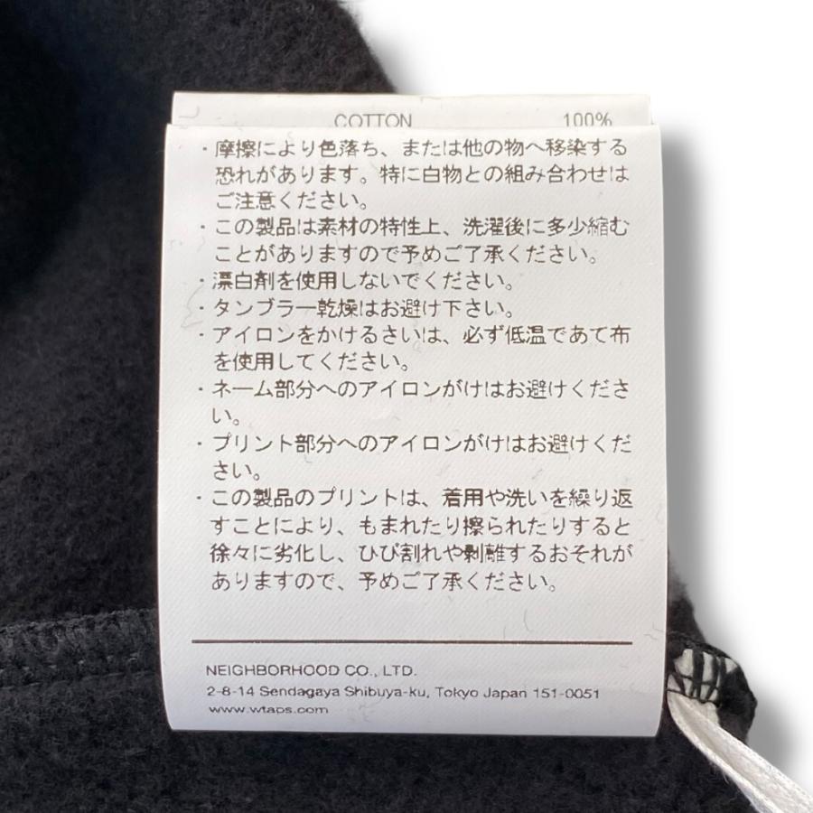 WTAPS 24AW ACADEMY SWEATER サイズ03 ブラック 242ATDT-CSM18 ダブル