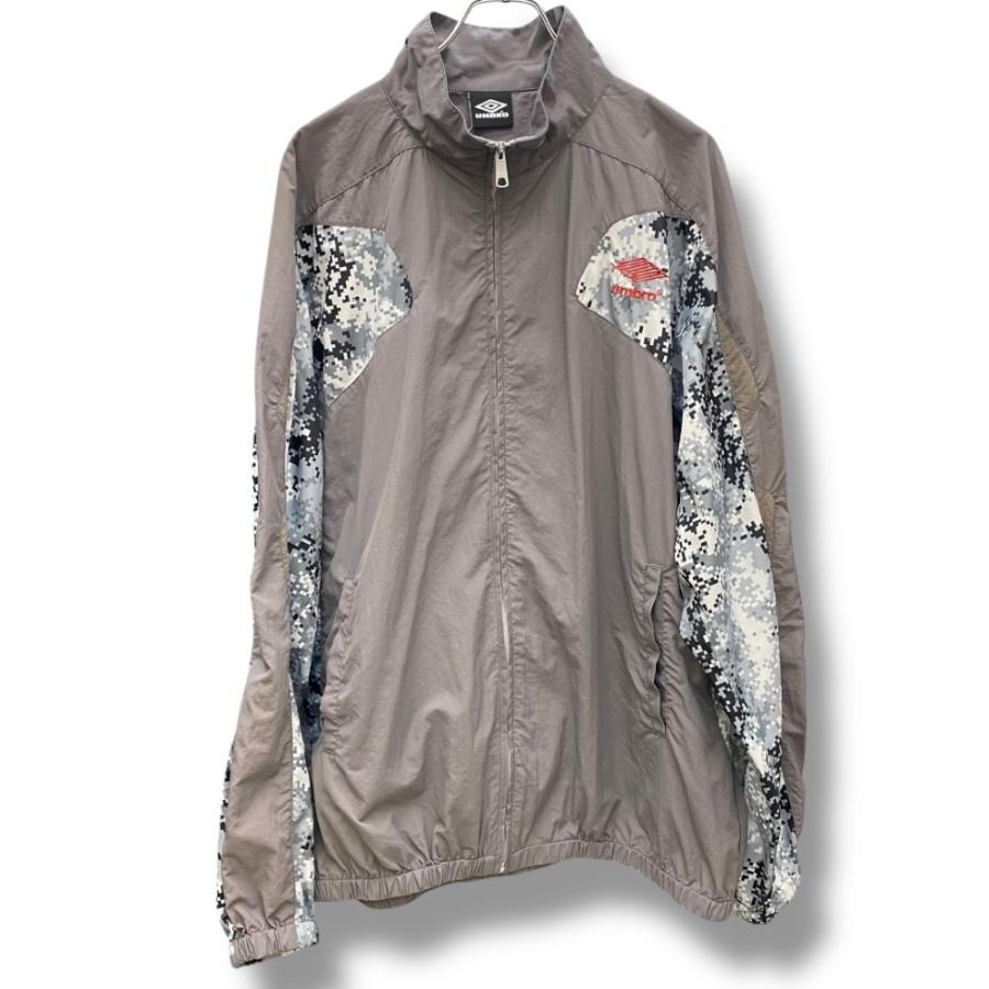 UMBRO × 9090 Tech Nylon Jacket XLサイズ グレー NN1906 アンブロ