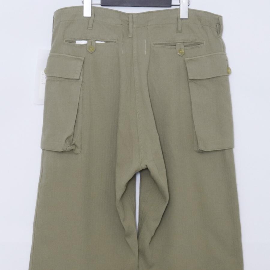 未使用 INNAT HBT CARGO TROUSERS サイズ2 カーキ INNAT07-P03 イン 