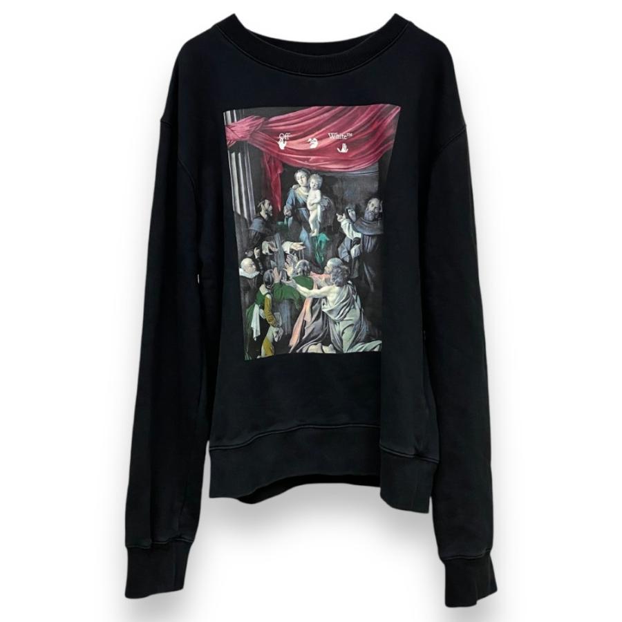 OFF-WHITE 20AW CARAVAGGIO PAINTING SWEATSHIRT スウェット 