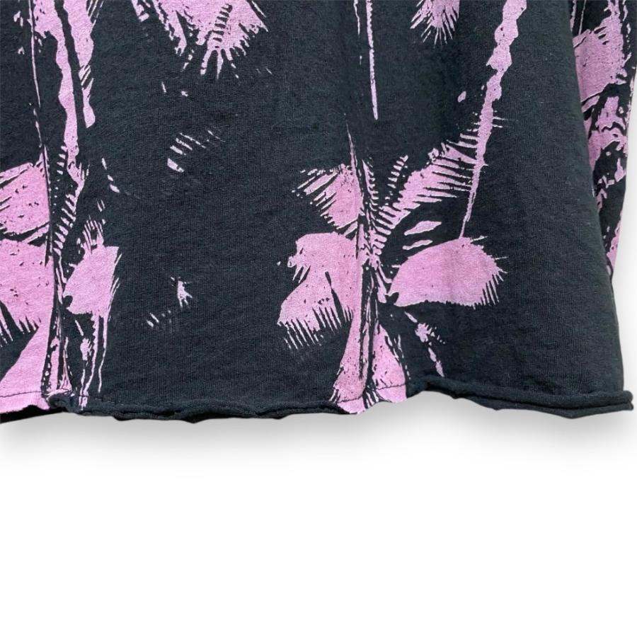 SAINT LAURENT PARIS 20SS Dip Dye Palm Print T-shirt Sサイズ 