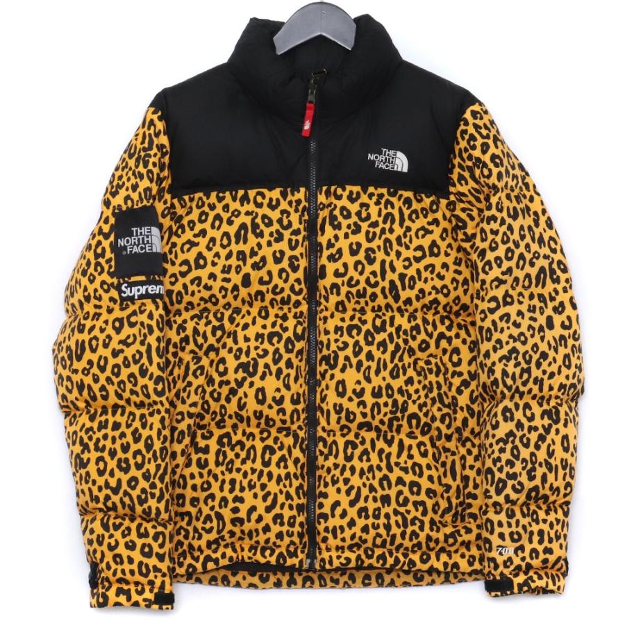 SUPREME × THE NORTH FACE ヌプシダウンジャケット レオパード Sサイズ  