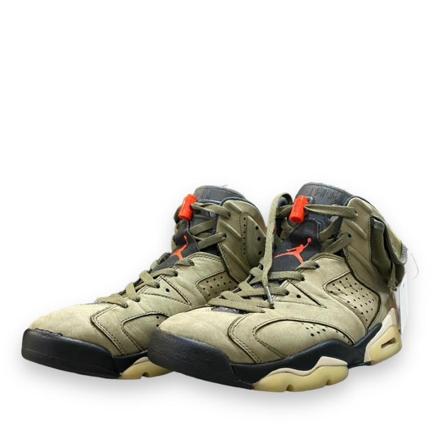 26cm NIKE × TRAVIS SCOTT Air Jordan 6 Retro Medium Olive 26cm NIKE × TRAVIS SCOTT Air Jordan 6 Retro Medium Olive