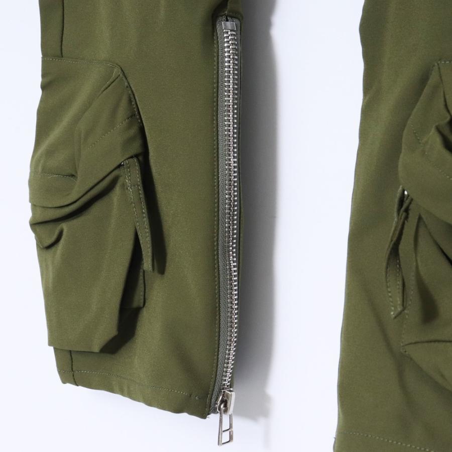 MLVINCE TYPE-4 SLIM CARGO PANTS サイズ34 オリーブカーキ メルヴィン