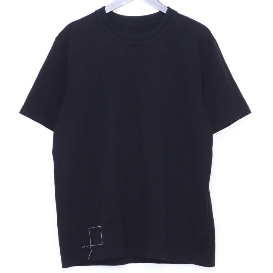 SACAI × WTAPS Print T-Shirt SS Cotton サイズ3 ブラック 25-0928S
