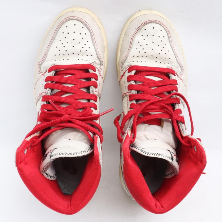 26.5cm NIKE Air Jordan 1 Retro High OG Sail/University Red 555088-160 ナイキ エアジョーダンワン レトロ ハイ セイル/ユニバーシティレッド スニーカー｜graiz｜05