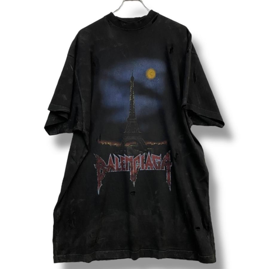 BALENCIAGA グラフィックTシャツ 希少サイズM 即購入可◎ Balenciaga グラフィック Tシャツ | ブラック | FARFETCH JP