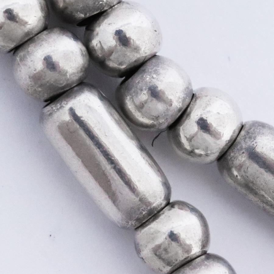 TARO WASHIMI パイプビーズ一連 ネックレス Sビーズ83発 Mビーズ2発