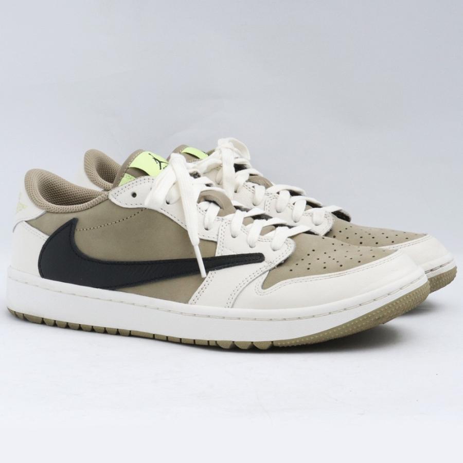 27cm NIKE × TRAVIS SCOTT Air Jordan 1 Low Golf NRG Neutral Olive 