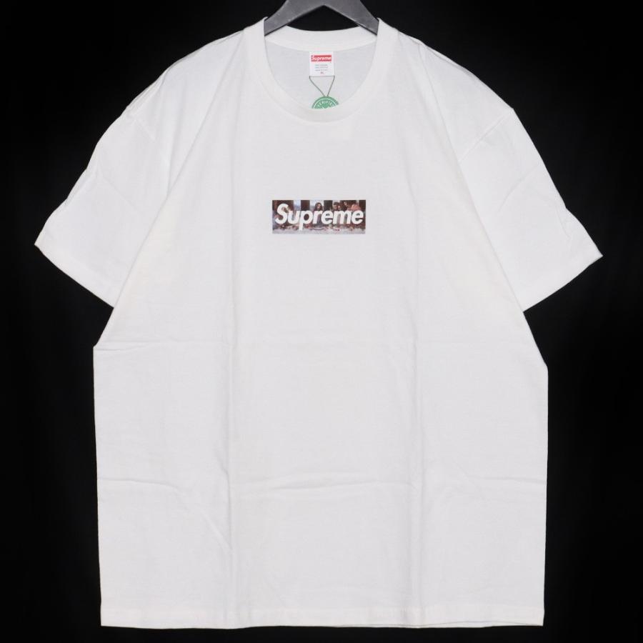 未使用 SUPREME Milan Box Logo Tee XLサイズ ホワイト シュプリーム