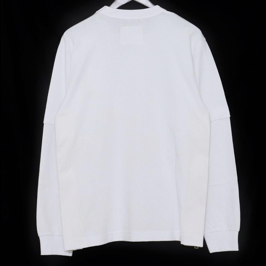 未使用 SACAI × CARHARTT WIP L/S T-Shirt サイズ2 ホワイト 24 未使用 SACAI × CARHARTT WIP L/S T-Shirt サイズ2 ホワイト 24