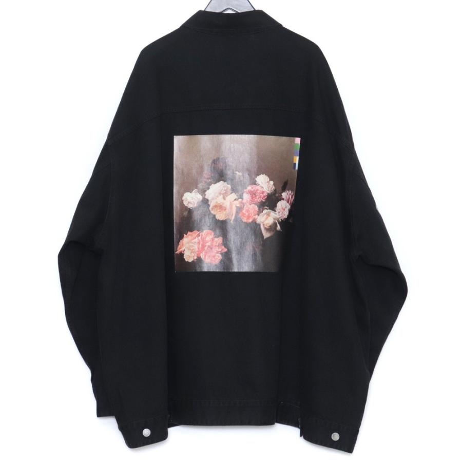 RAF SIMONS オーバーサイズデニムジャケット Lサイズ ブラック RAF SIMONS オーバーサイズデニムジャケット Lサイズ ブラック