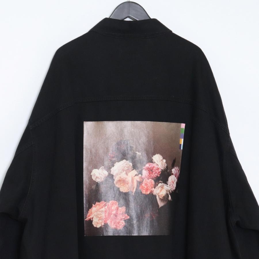 RAF SIMONS オーバーサイズデニムジャケット Lサイズ ブラック RAF SIMONS オーバーサイズデニムジャケット Lサイズ ブラック
