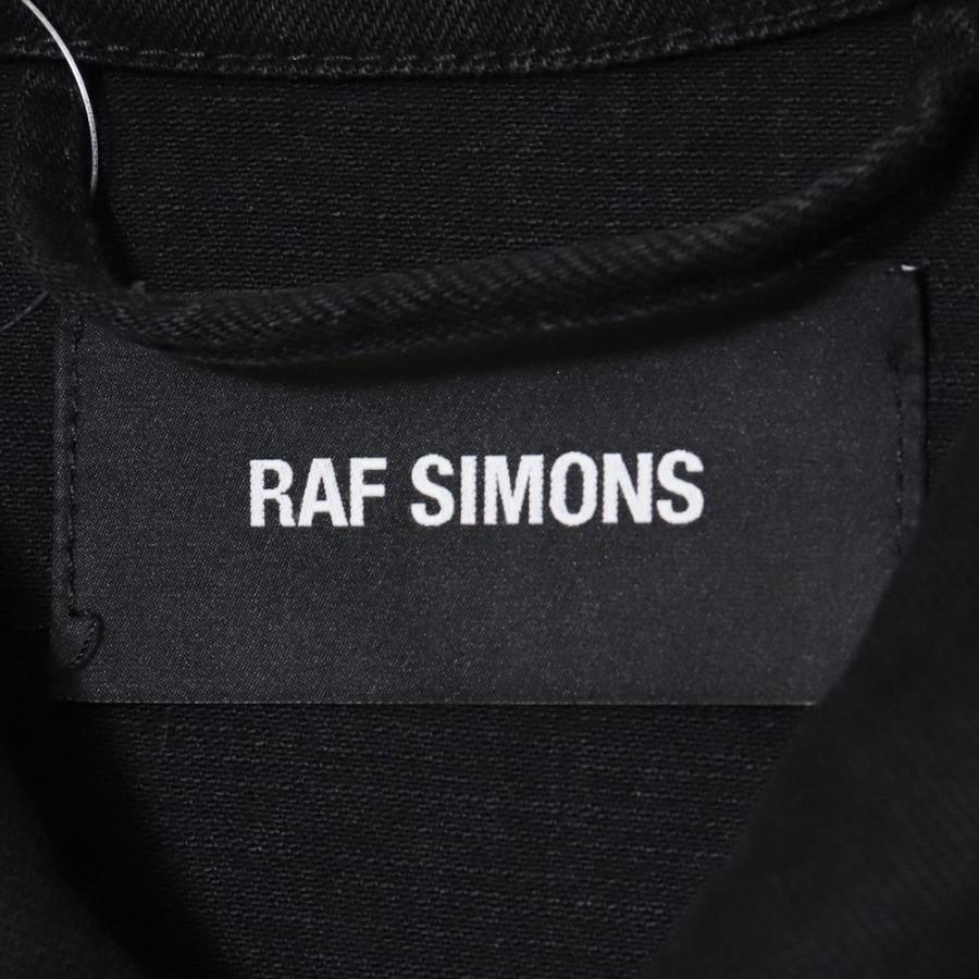 RAF SIMONS オーバーサイズデニムジャケット Lサイズ ブラック RAF SIMONS オーバーサイズデニムジャケット Lサイズ ブラック