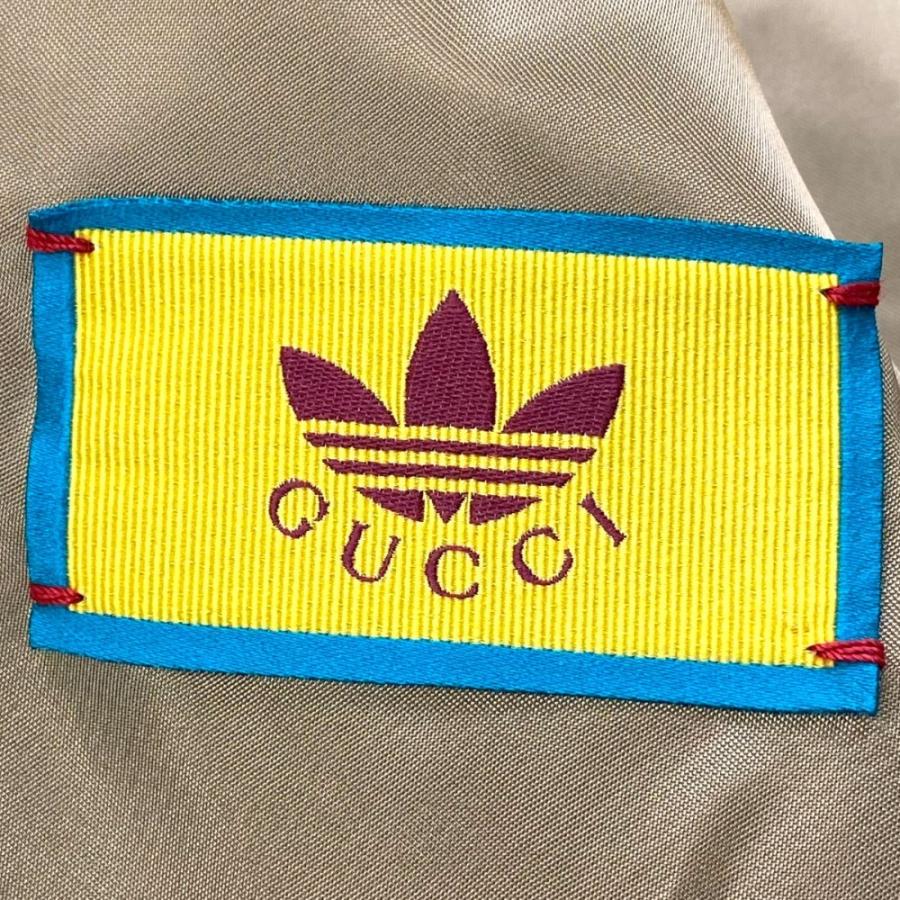 GUCCI × ADIDAS 22SS トレフォイルプリントジャケット サイズ50 GUCCI × ADIDAS 22SS トレフォイルプリントジャケット サイズ50