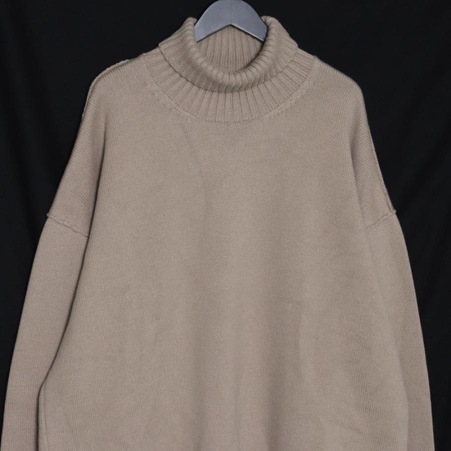 STEIN OVERSIZED IMPRESSION HIGH NECK KNIT LS Lサイズ STEIN OVERSIZED IMPRESSION HIGH NECK KNIT LS Lサイズ