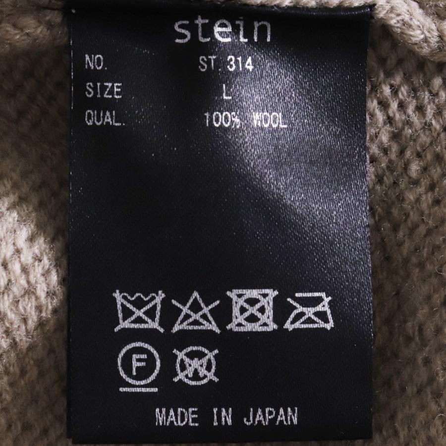 STEIN OVERSIZED IMPRESSION HIGH NECK KNIT LS Lサイズ STEIN OVERSIZED IMPRESSION HIGH NECK KNIT LS Lサイズ