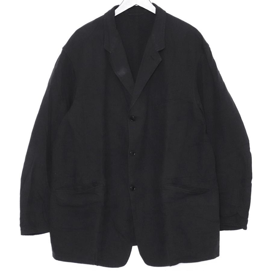 COMOLI コットンダックス ジャケット サイズ2 ブラック B01-01006