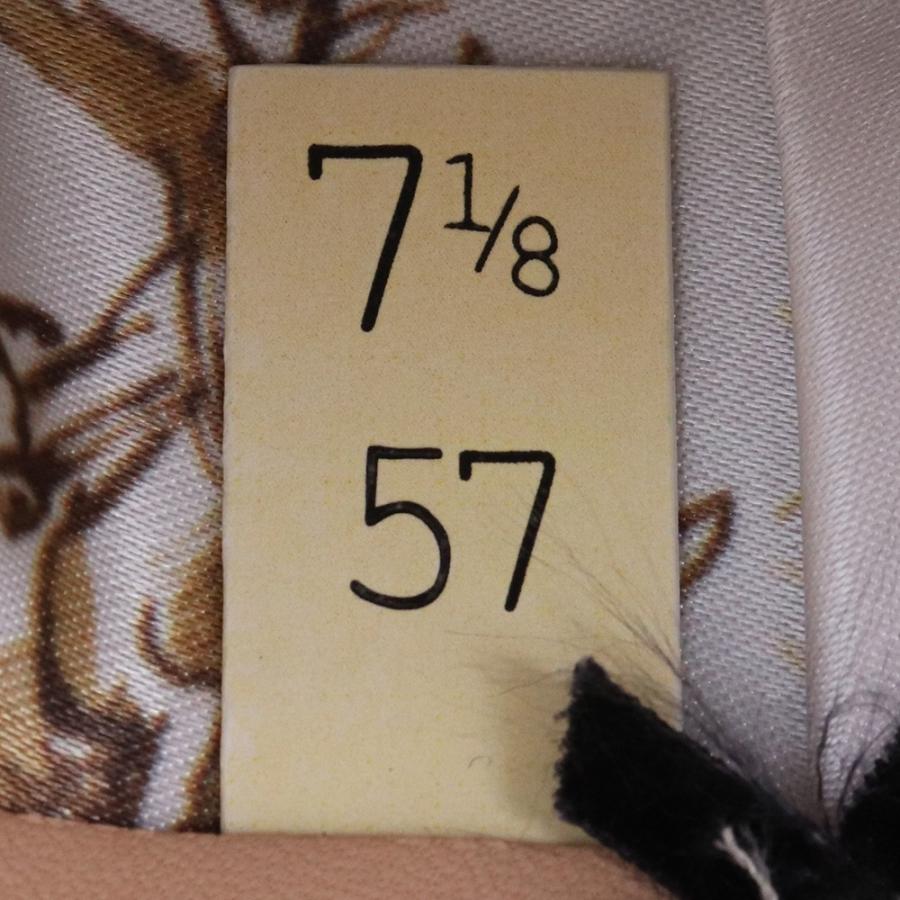 NICK FOUQUET DOUBLE ELEVEN HAT サイズ7 1/8 グリーン ニックフーケ