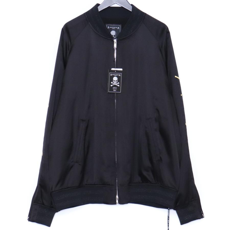未使用 MASTERMIND JAPAN SOUVENIR JACKET XLサイズ ブラック MJ24E12 