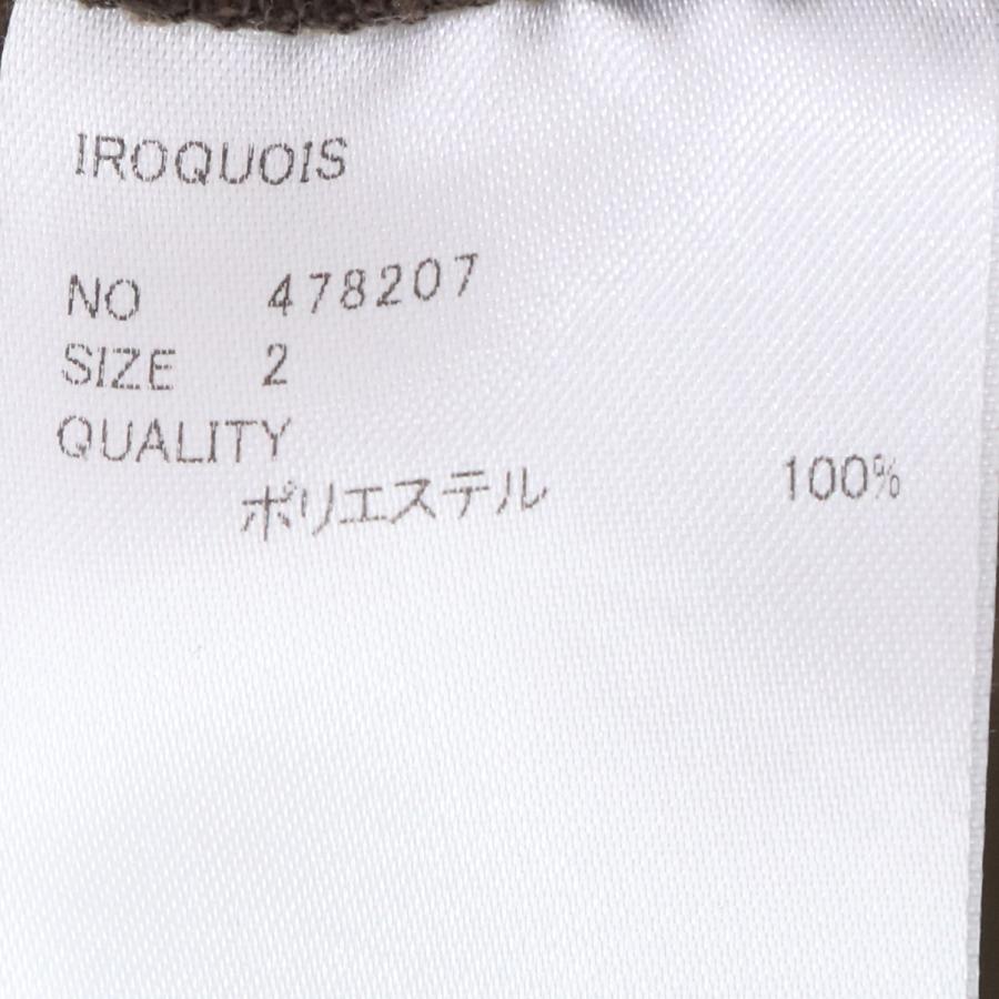 IROQUOIS TECH CORDUROY WIDE PT サイズ2 ブラウン 478207 イロコイ 