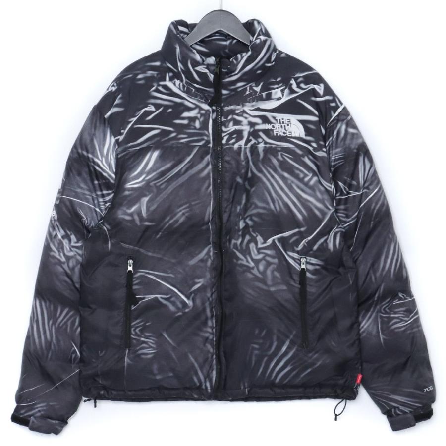 SUPREME × THE NORTH FACE Trompe Loeil Printed Nuptse Jacket L 