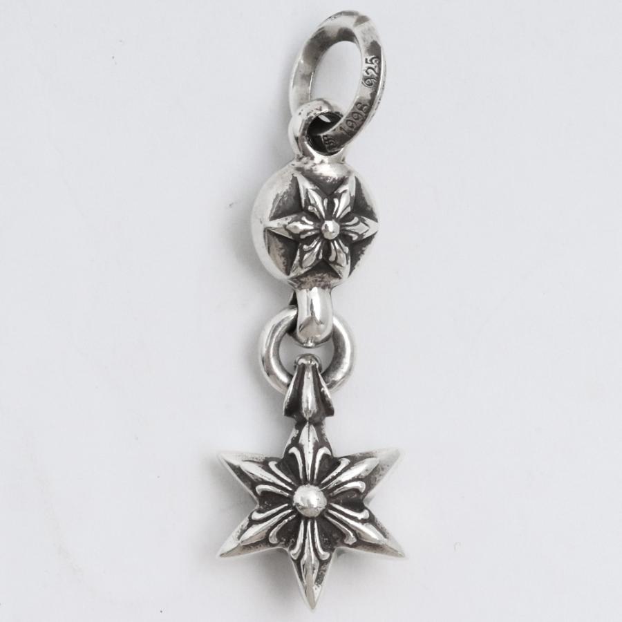 CHROME HEARTS 1ボール6ポイントスターチャーム シルバー クロム CHROME HEARTS 1ボール6ポイントスターチャーム シルバー クロム