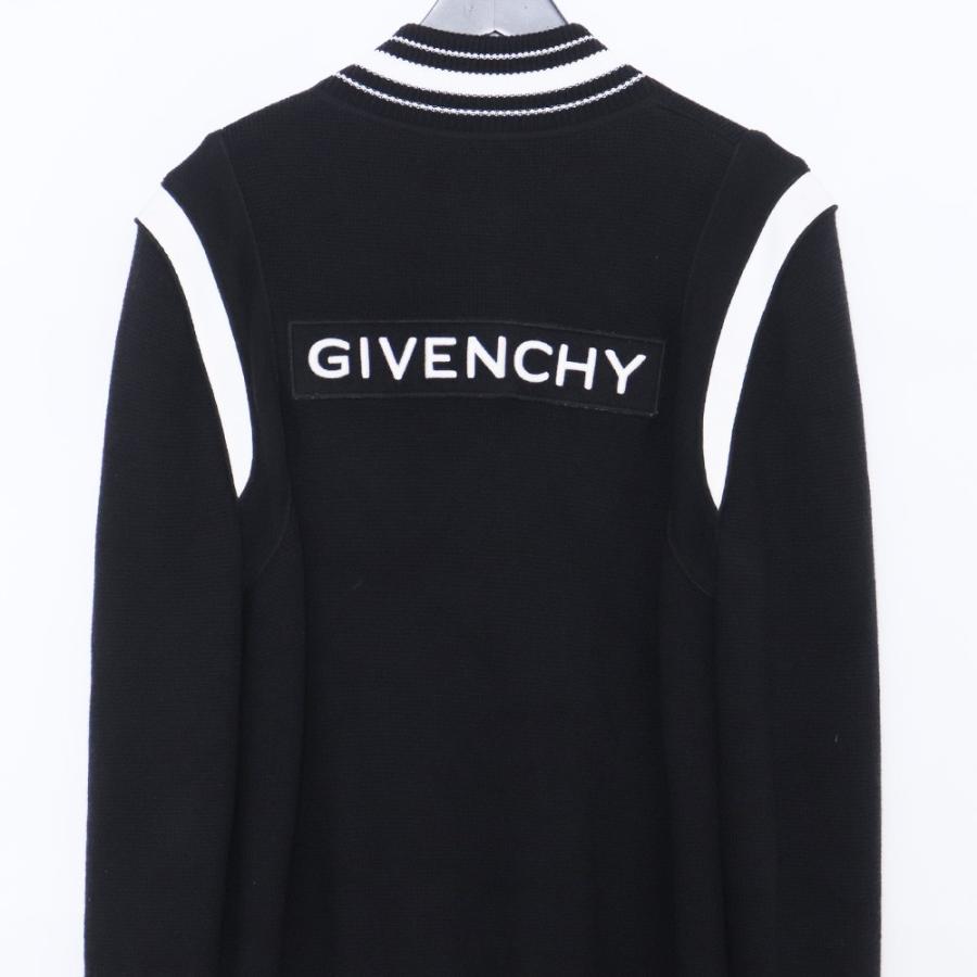 GIVENCHY ツートーン コットンニット ボンバージャケット Lサイズ