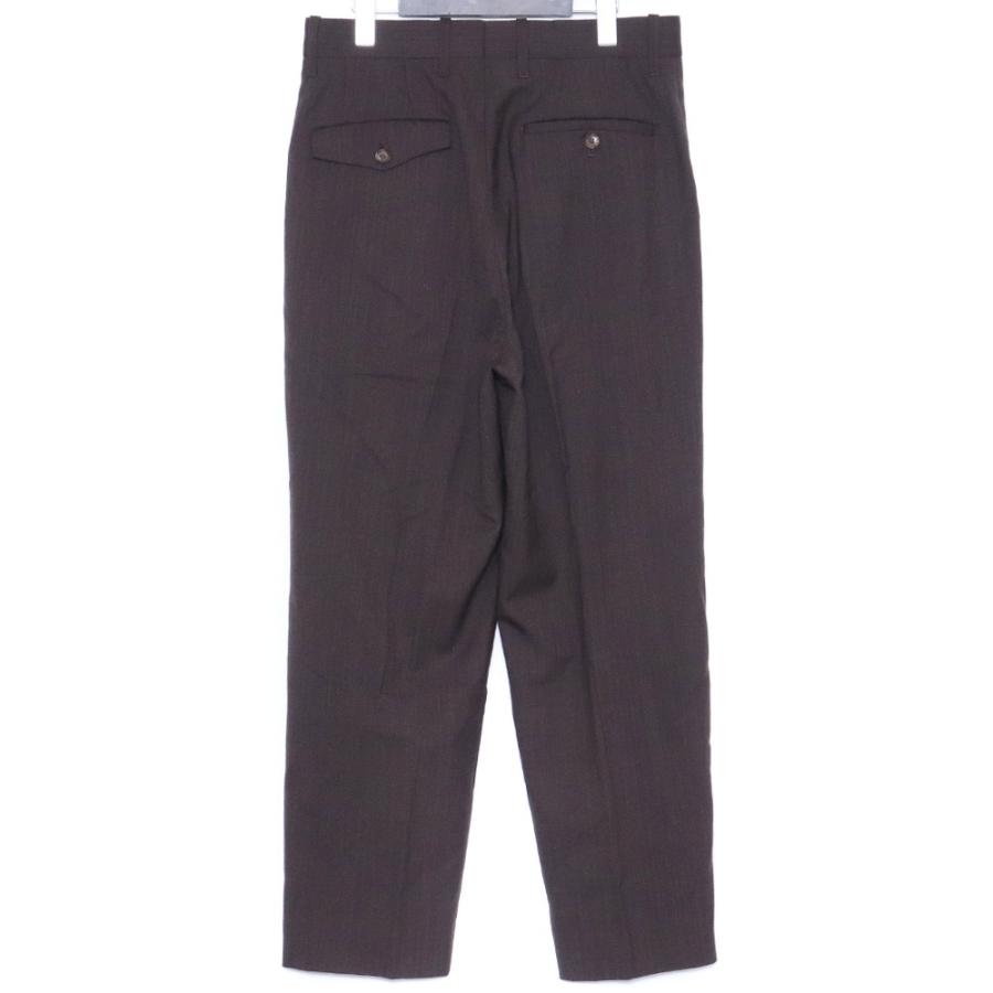 STEIN EX WIDE TAPERED TROUSERS Sサイズ ブラウン ST-219-1 STEIN EX WIDE TAPERED TROUSERS Sサイズ ブラウン ST-219-1