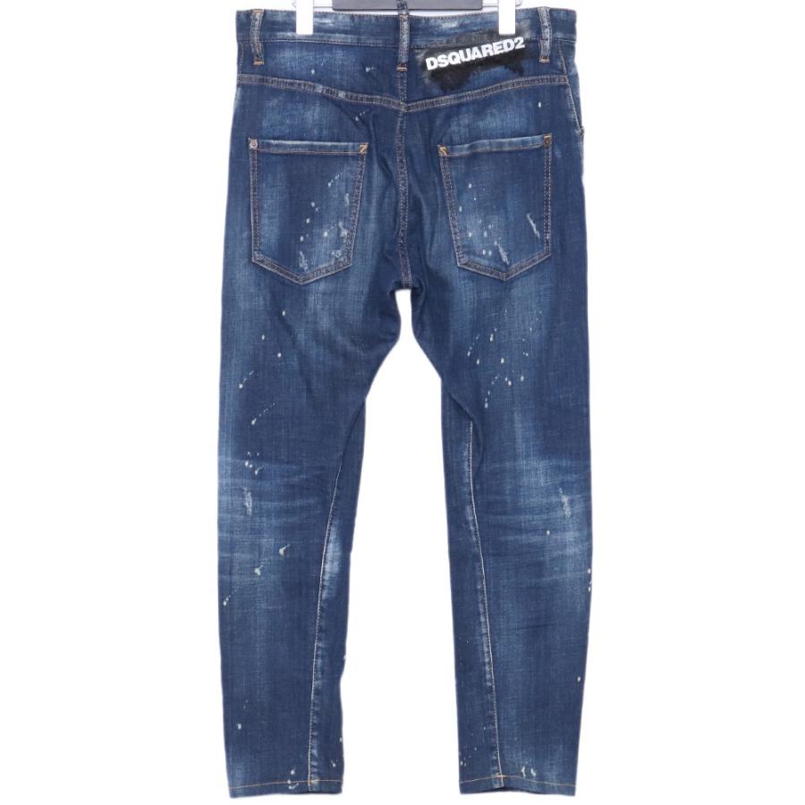DSQUARED2 CLASSIC KENNY TWIST JEAN サイズ44 インディゴ DSQUARED2 CLASSIC KENNY TWIST JEAN サイズ44 インディゴ