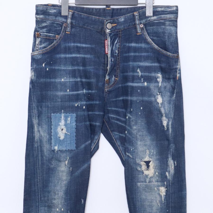 DSQUARED2 CLASSIC KENNY TWIST JEAN サイズ44 インディゴ DSQUARED2 CLASSIC KENNY TWIST JEAN サイズ44 インディゴ
