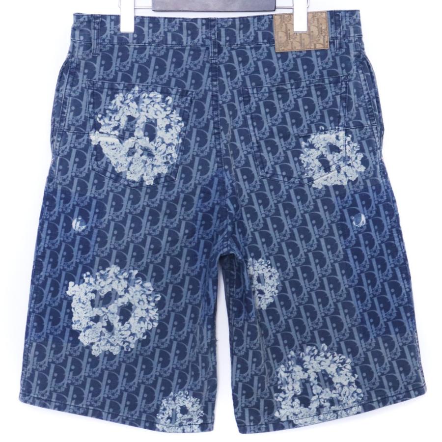 DIOR × DENIM TEARS BERMUDA SHORTS サイズ46 インディゴ 393D189BY528
