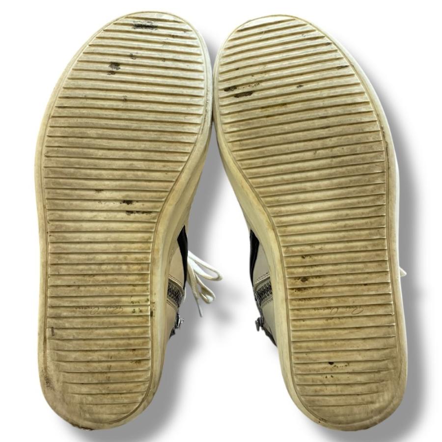 RICK OWENS GEOBASKET サイズ41 ブラック ホワイト RU02C7894LPO