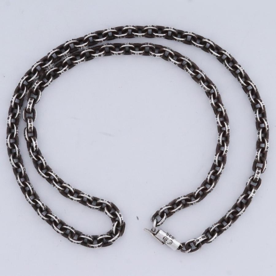 CHROME HEARTS ペーパーチェーンネックレス 18インチ シルバー クロム