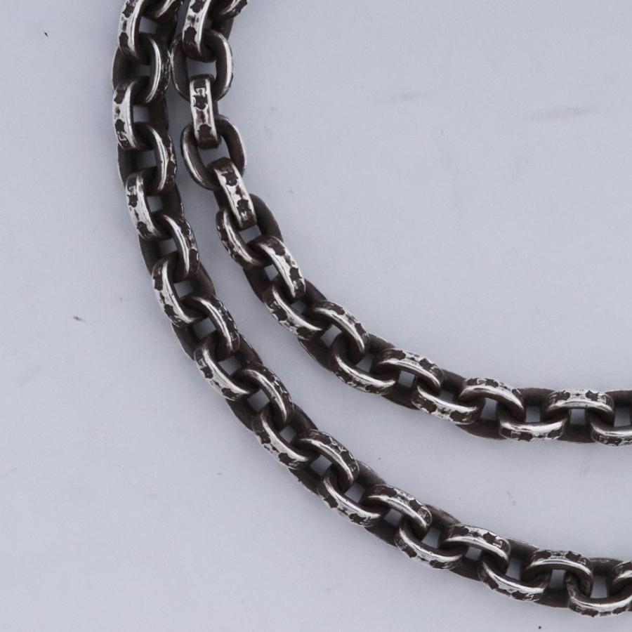 CHROME HEARTS ペーパーチェーンネックレス 18インチ シルバー クロム